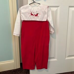 Toddler Christmas Holiday outfit Jon Jon